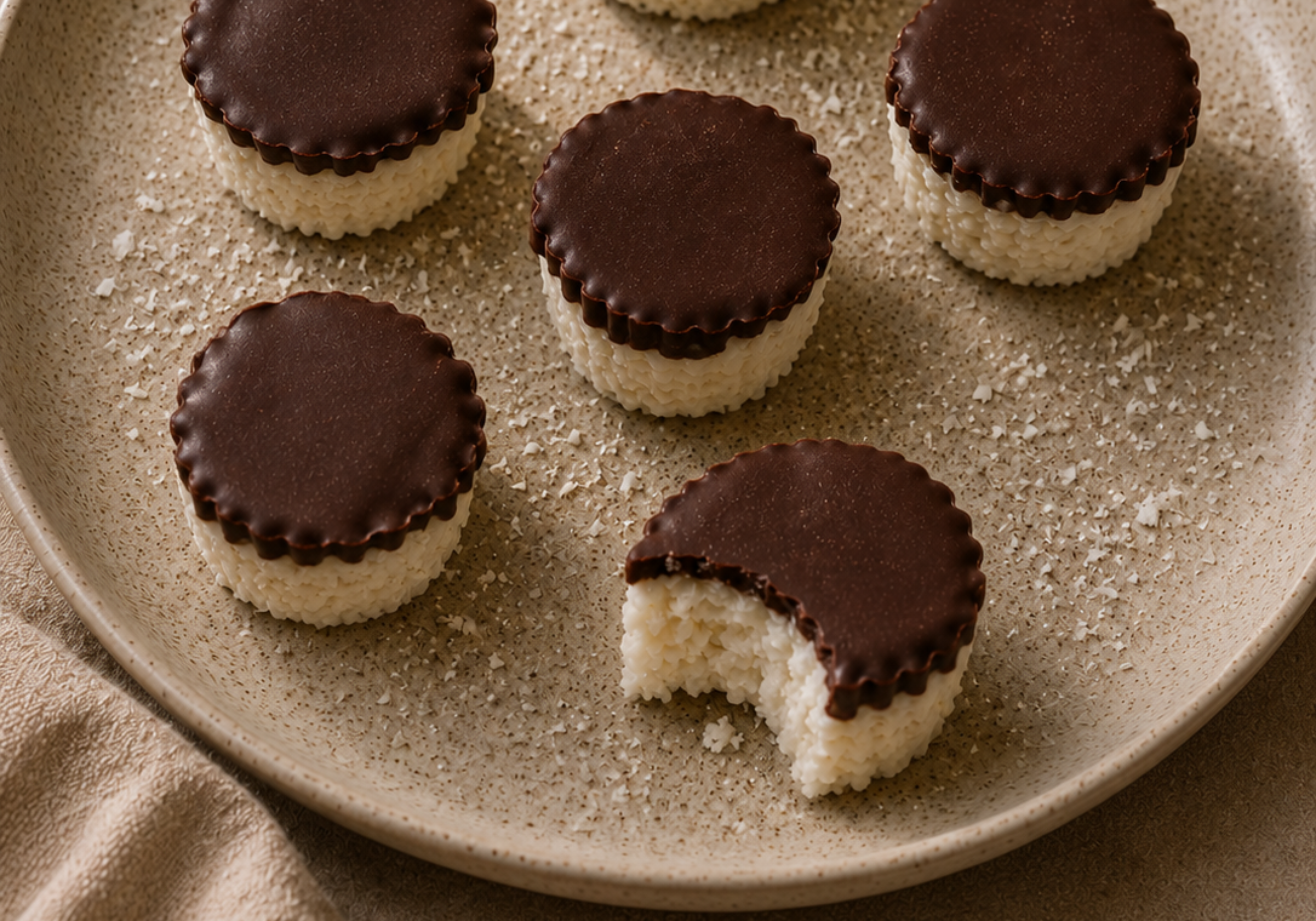 Cacao + Coconut Bites